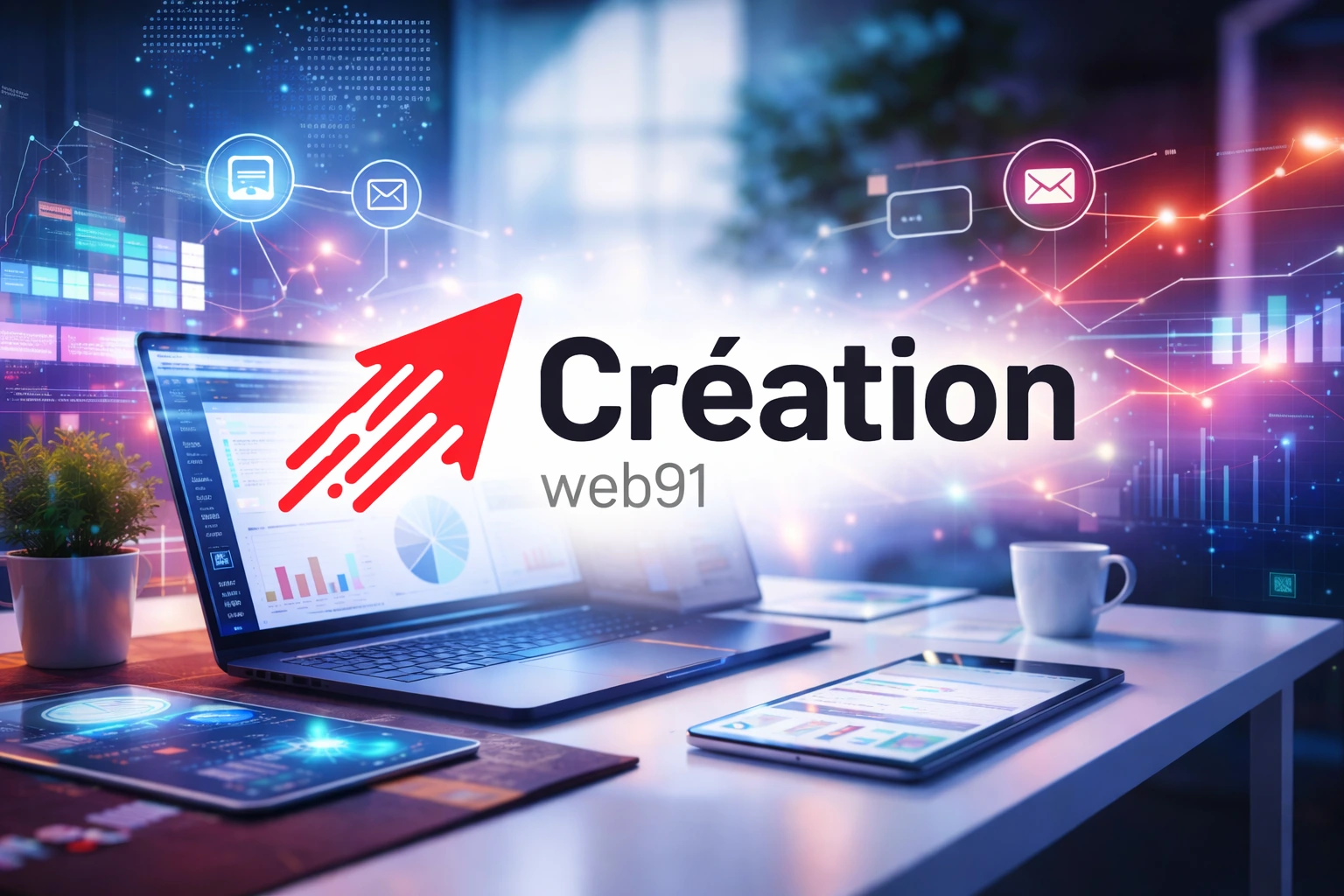 Illustration sur le marketing digital