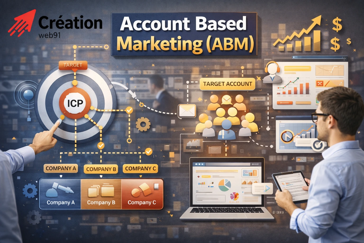 Définition de l'Account Based Marketing (ABM)